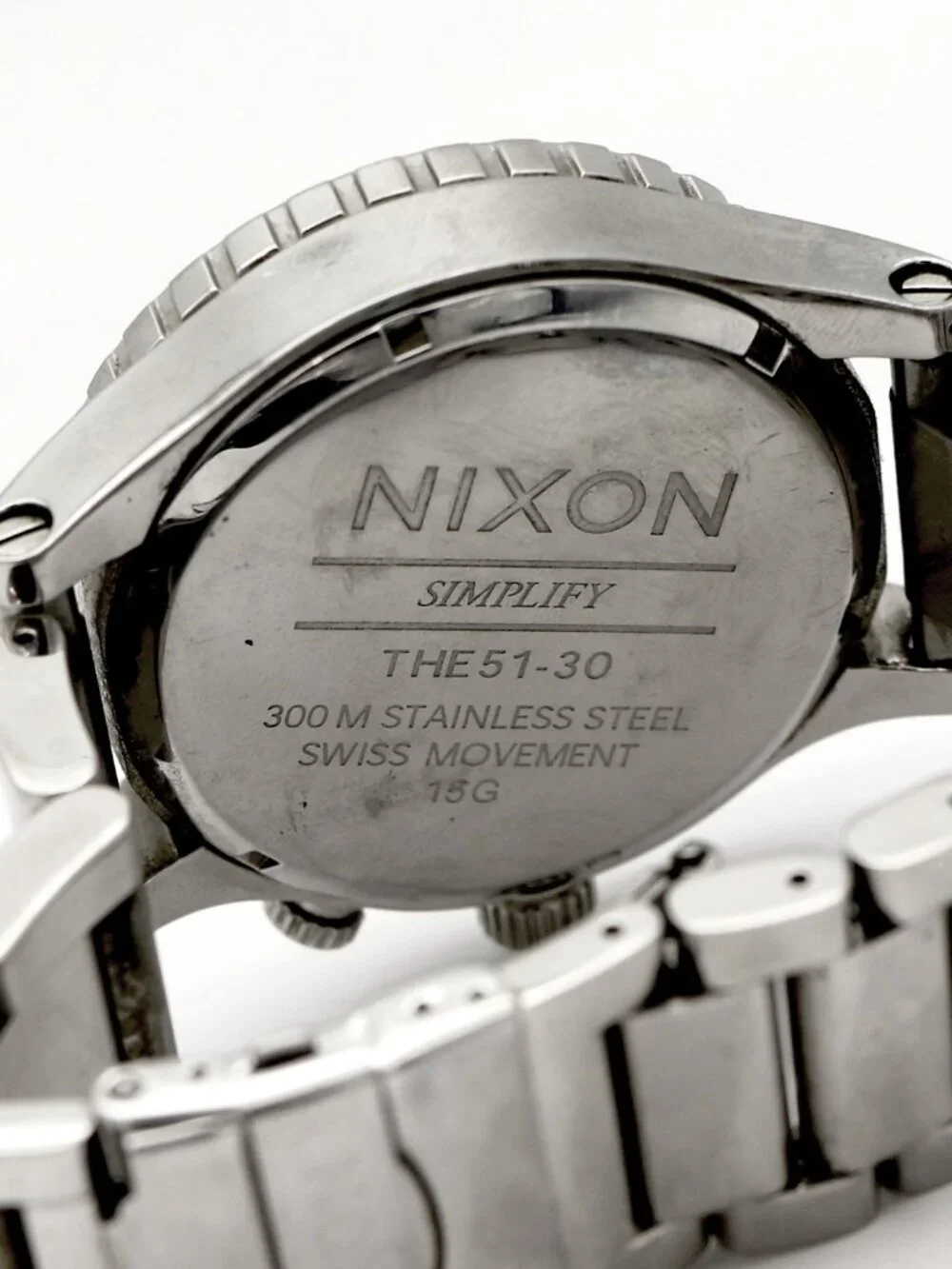 Nixon 51-30 Tide Stainless Steel Watch